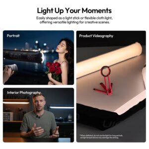 Den Led Ulanzi Ua50 50w Bi Color Portable Air Tube Light L316 5 Hlstudio