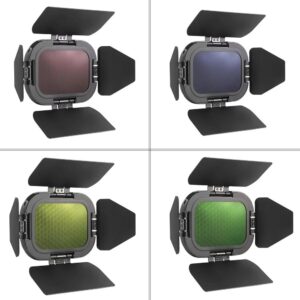 Godox Bd 07 Ii Barn Door Luoi To Ong Kem Bo Loc Gel 4 Mau Cho Ad200pro Ii 3 Hlstudio