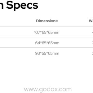 Godox Sp 50 Ong Kinh Goc 50 Cho Bo Hieu Ung Ad Fp R Fp M 5 Hlstudio