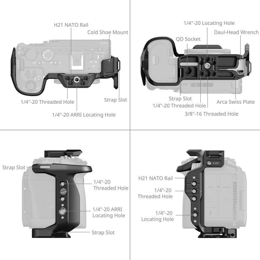 2026-06-19 TBQP Báo Giá Hà Nội - HCM - Khung SmallRig 6372 “HawkLock” cho máy ảnh Canon EOS R6 V 5 Khung SmallRig 6372 “HawkLock” cho máy ảnh Canon EOS R6 V chính hãng, hình ảnh thực tế mua tại HL Studio Khung bảo vệ máy ảnh ( Camera Cage chính hãng ) 5