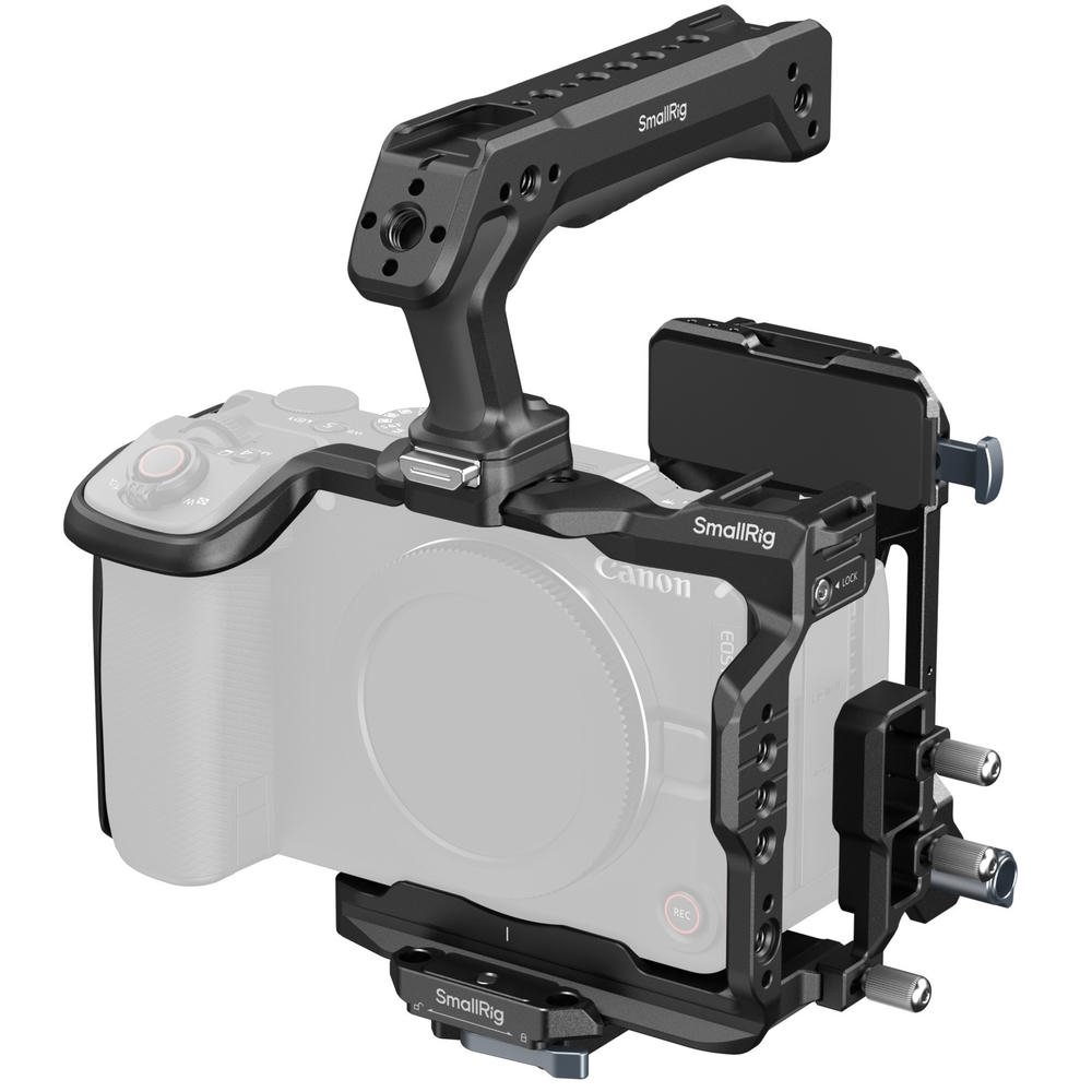 2026-06-19 TBQP Báo Giá Hà Nội - HCM - Khung SmallRig 6381 “HawkLock” kèm tấm gắn pin V-Mount cho máy ảnh Canon EOS R6 V 2 Khung SmallRig 6381 “HawkLock” kèm tấm gắn pin V-Mount cho máy ảnh Canon EOS R6 V chính hãng, hình ảnh thực tế mua tại HL Studio Khung bảo vệ máy ảnh ( Camera Cage chính hãng ) 2
