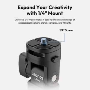 Ulanzi La04 Bo Mount Gia Do Chuyen Doi Cho Chan Den Va Tam Thao Lap Nhanh L121 4