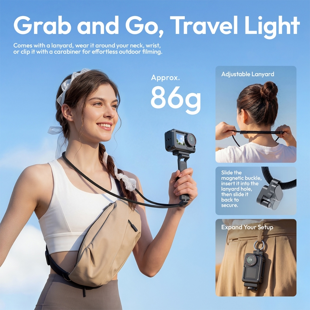 2026-06-19 TBQP Báo Giá Hà Nội - HCM - Ulanzi MA70 – Chân máy tripod cho DJI Action 3/4/5 C115 7 Ulanzi MA70 – Chân máy tripod cho DJI Action 3/4/5 C115 chính hãng, hình ảnh thực tế mua tại HL Studio Tripod Ulanzi 7