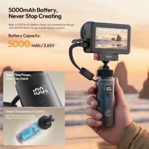 Ulanzi Ma94 Tay Cam Pin Mini Cho May Anh May Quay 5000mah S061a 2