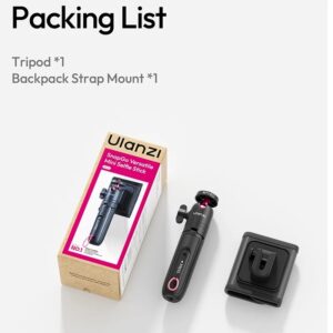 Ulanzi Mt55 Snapgo Tripod Selfie Mini Vit 1 4 Xoay 360 T165 7