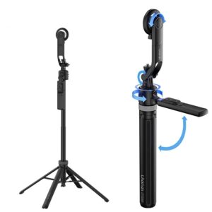 Ulanzi TT23M – Chân Tripod Auto-Tracking Selfie Stick Magsafe cao 161cm T201 chính hãng, hình ảnh thực tế mua tại HL Studio Tripod Ulanzi