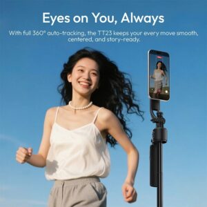 Ulanzi TT23M – Chân Tripod Auto-Tracking Selfie Stick Magsafe cao 161cm T201 chính hãng, hình ảnh thực tế mua tại HL Studio Tripod Ulanzi 2