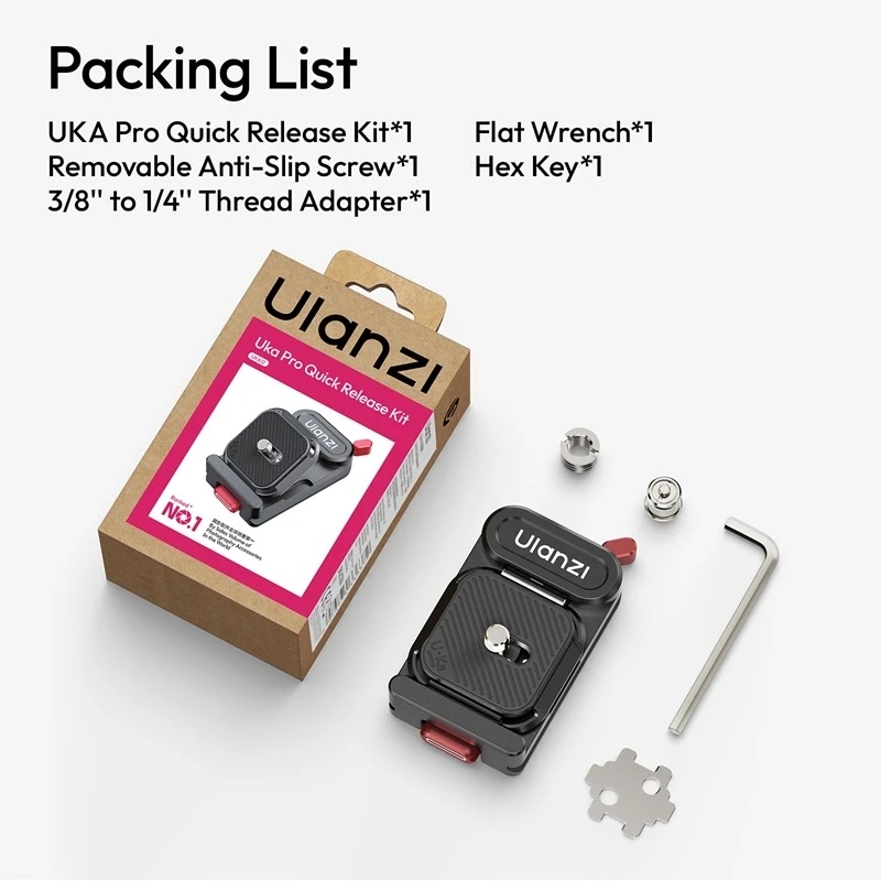 2026-06-19 TBQP Báo Giá Hà Nội - HCM - Ulanzi UKA12 – Bộ kit tháo lắp nhanh UKA Pro C106 8 Ulanzi UKA12 – Bộ kit tháo lắp nhanh UKA Pro C106 chính hãng, hình ảnh thực tế mua tại HL Studio Phụ Kiện Máy Ảnh 8
