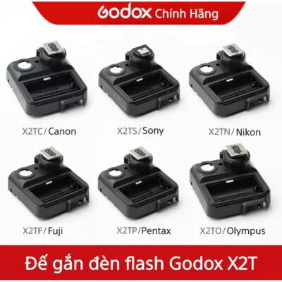 Chân đế – Hotshoe cho trigger Godox X2T chính hãng, hình ảnh thực tế mua tại HL Studio Phụ Kiện Studio
