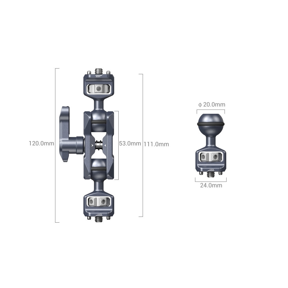 2026-08-15 TBQP Báo Giá Hà Nội - HCM - Khớp nối SmallRig 3873 Magic Arm Dual Ball Heads (1/4”-20 Screws) 5 Khớp nối SmallRig 3873 Magic Arm Dual Ball Heads (1/4”-20 Screws) chính hãng, hình ảnh thực tế mua tại HL Studio Phụ Kiện Studio 5