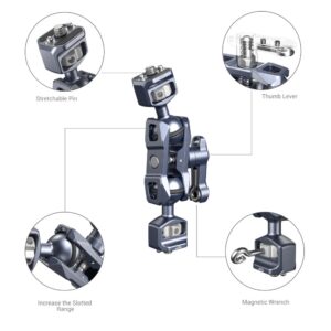 Khop Noi Smallrig 3873 Magic Arm Dual Ball Heads 1 4 20 Screws 4 Hlstudio