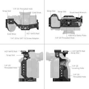Khung Smallrig 6702 Hawklock Cho May Anh Sony Alpha 7r Vi 4 Hlstudio