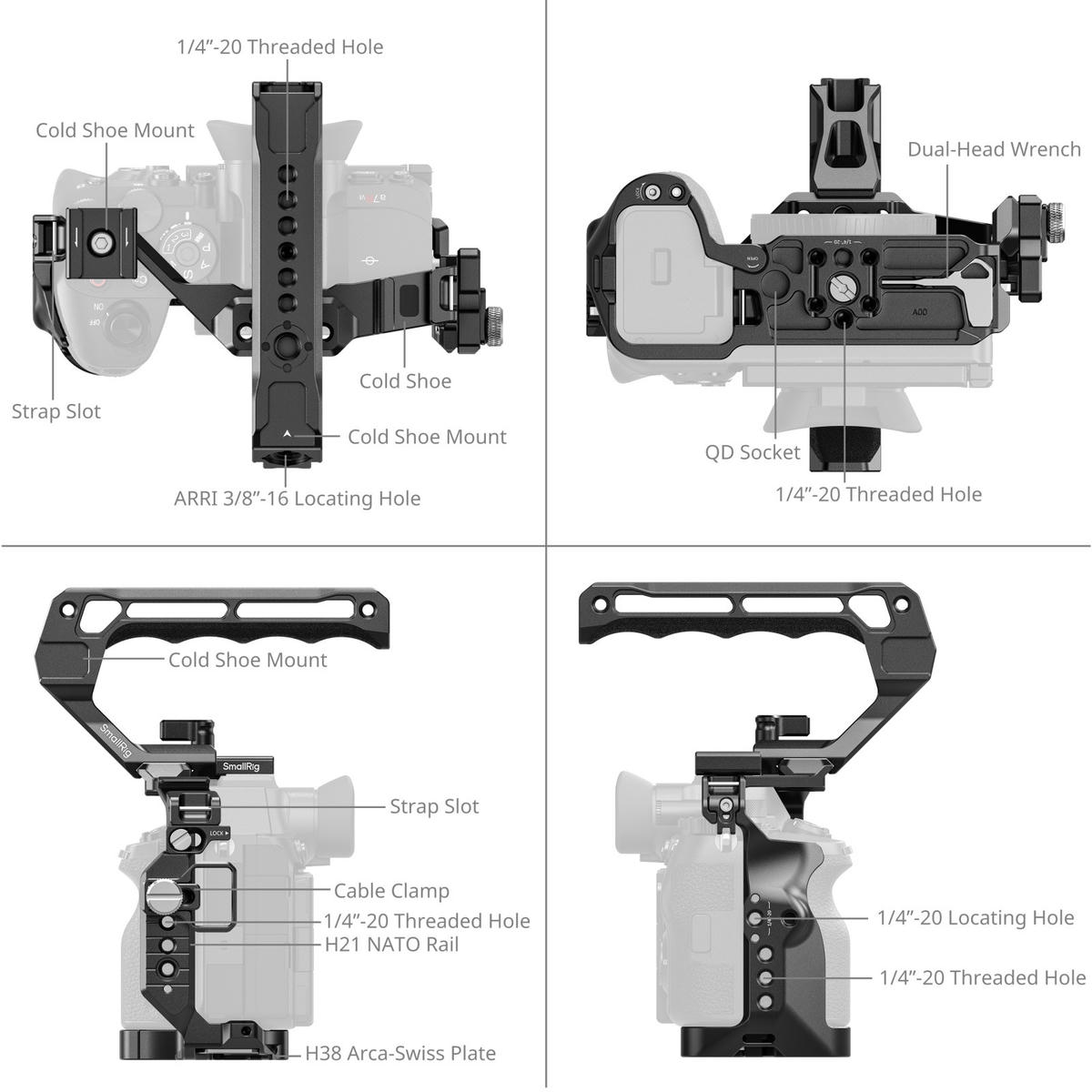 2026-08-15 TBQP Báo Giá Hà Nội - HCM - Khung SmallRig 6703 cho máy ảnh Sony Alpha 7R VI 7 Khung SmallRig 6703 cho máy ảnh Sony Alpha 7R VI chính hãng, hình ảnh thực tế mua tại HL Studio Khung bảo vệ máy ảnh ( Camera Cage chính hãng ) 7