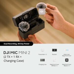 Micro không dây DJI Mic Mini 2 chính hãng, hình ảnh thực tế mua tại HL Studio Microphone DJI 12