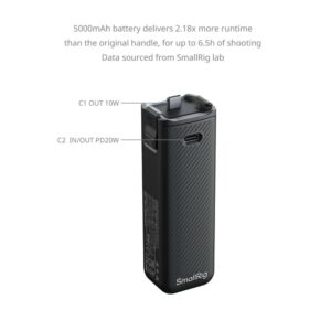 Pin Smallrig 5705 Danh Cho Dji Osmo Pocket 4 3 5000mah 5 Hlstudio
