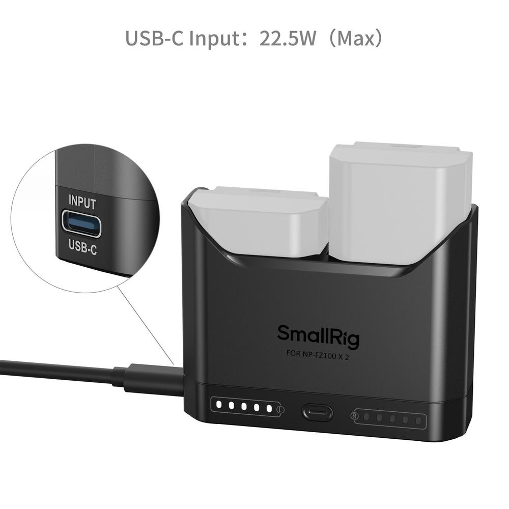 2026-06-19 TBQP Báo Giá Hà Nội - HCM - SmallRig 5489 – Bộ sạc pin đôi cho NP-FZ100 4 SmallRig 5489 – Bộ sạc pin đôi cho NP-FZ100 chính hãng, hình ảnh thực tế mua tại HL Studio Pin sạc thẻ nhớ 4