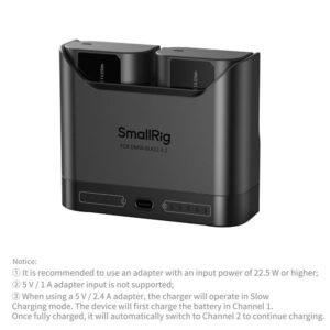 Smallrig 5492 Bo Sac Pin Doi Cho Dmw Blk22 7 Hlstudio