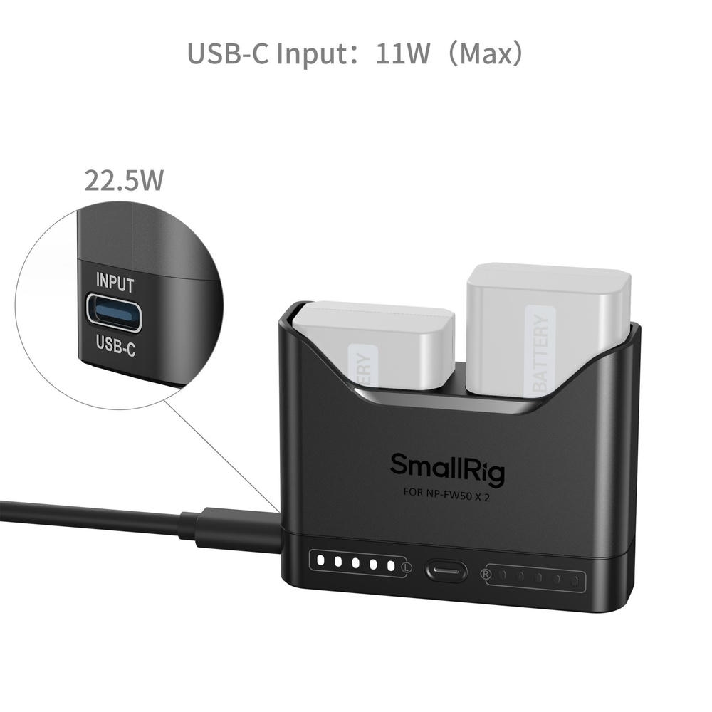 2026-06-19 TBQP Báo Giá Hà Nội - HCM - SmallRig 5493 – Bộ sạc pin đôi cho NP-FW50 4 SmallRig 5493 – Bộ sạc pin đôi cho NP-FW50 chính hãng, hình ảnh thực tế mua tại HL Studio Pin sạc thẻ nhớ 4
