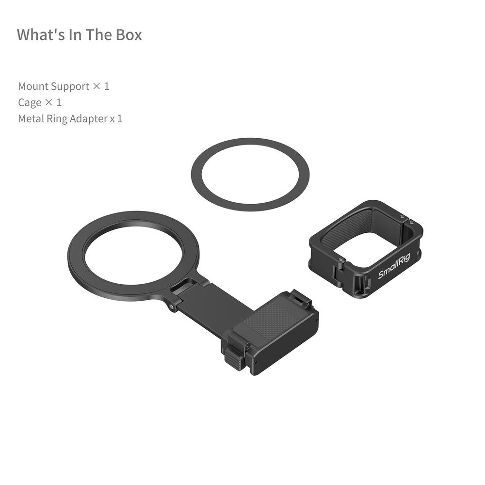 2026-06-19 TBQP Báo Giá Hà Nội - HCM - SmallRig 6004 – Giá đỡ gắn ngoài cho DJI Osmo Pocket 4 và điện thoại MagSafe 4 SmallRig 6004 – Giá đỡ gắn ngoài cho DJI Osmo Pocket 4 và điện thoại MagSafe chính hãng, hình ảnh thực tế mua tại HL Studio Phụ Kiện Studio 4
