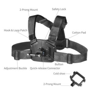Smallrig 6050 Gia Do Day Deo Nguc Thao Nhanh Cho Dji Osmo Pocket 4 3 03 Hlstudio