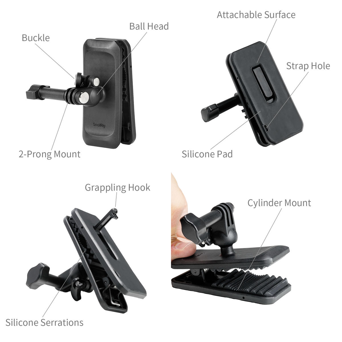 2026-08-15 TBQP Báo Giá Hà Nội - HCM - SmallRig 6307 – Kẹp đeo ba lô dành cho DJI Osmo Action 6/ Nano 10 SmallRig 6307 – Kẹp đeo ba lô dành cho DJI Osmo Action 6/ Nano chính hãng, hình ảnh thực tế mua tại HL Studio Phụ Kiện Studio 10