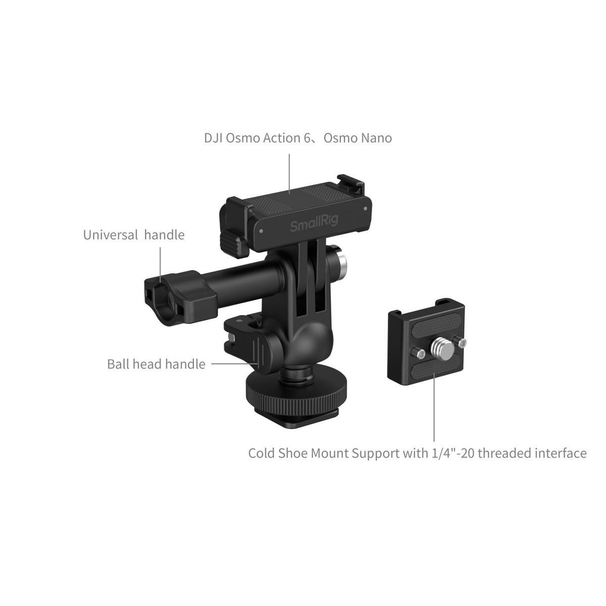 2026-08-15 TBQP Báo Giá Hà Nội - HCM - SmallRig 6396 – Bộ chuyển đổi tháo nhanh kèm ngàm gắn Cold Shoe và Ball Head 9 SmallRig 6396 – Bộ chuyển đổi tháo nhanh kèm ngàm gắn Cold Shoe và Ball Head chính hãng, hình ảnh thực tế mua tại HL Studio Phụ Kiện Studio 9