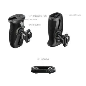 Smallrig 6405 Tay Cam Xoay Ben Hong Voi Kep Nato Thao Nhanh Hawklock H21 4 Hlstudio
