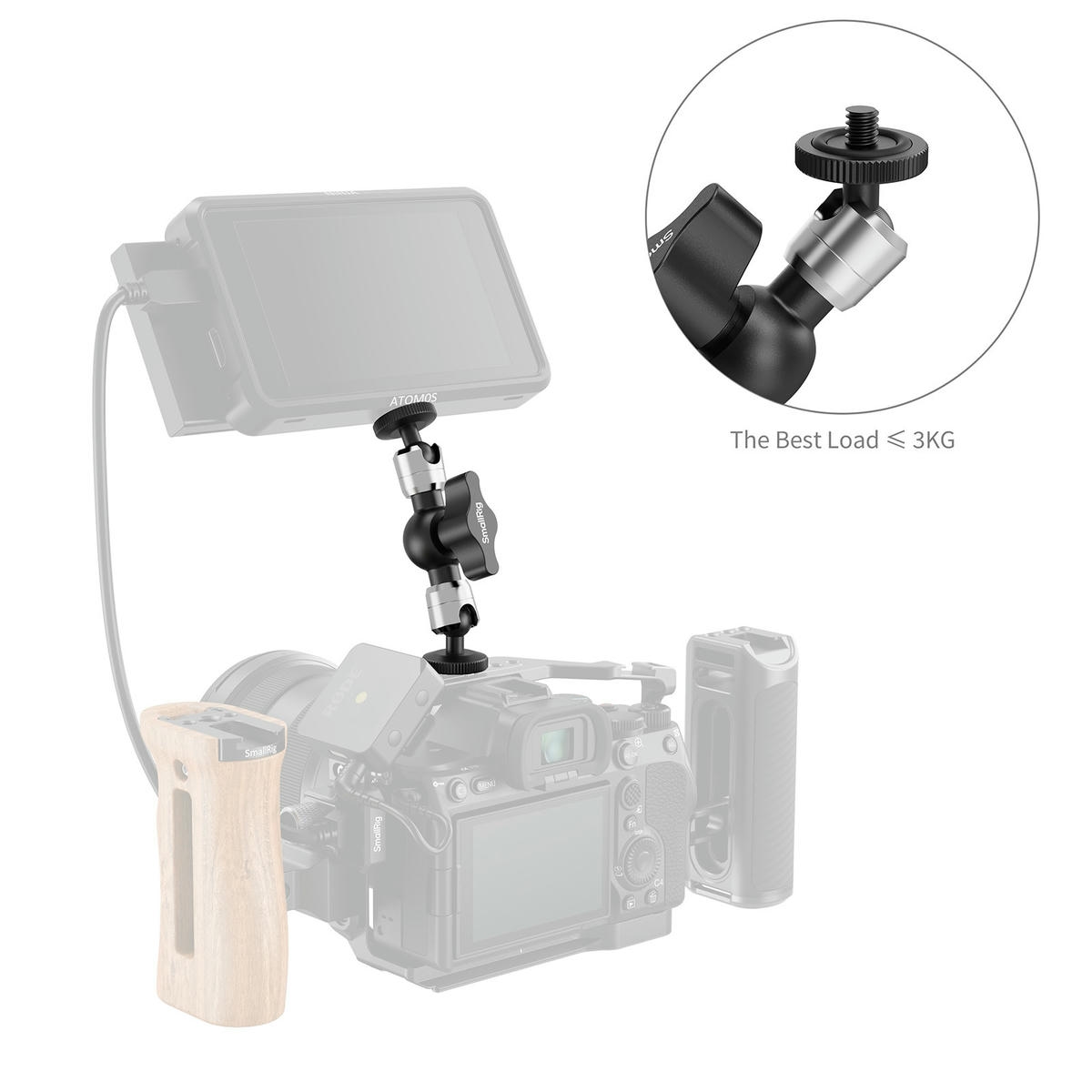 2026-08-15 TBQP Báo Giá Hà Nội - HCM - SmallRig 6509 – Tay Magic Arm mini 4.3″ tải 3Kg 6 SmallRig 6509 – Tay Magic Arm mini 4.3″ tải 3Kg chính hãng, hình ảnh thực tế mua tại HL Studio Phụ Kiện Studio 6