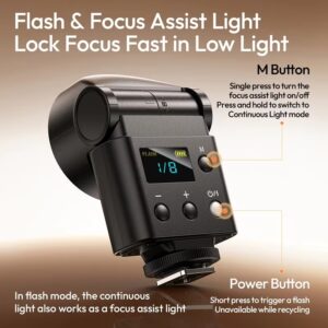 Ulanzi F16r Den Flash Led Cho May Anh L302 6