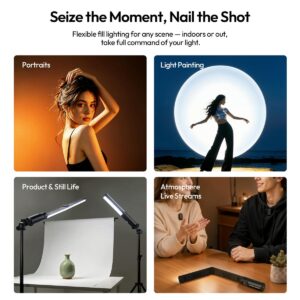 Ulanzi Fold15 Den Led Cam Tay Gap Gon Full Rgb 15w L209 4