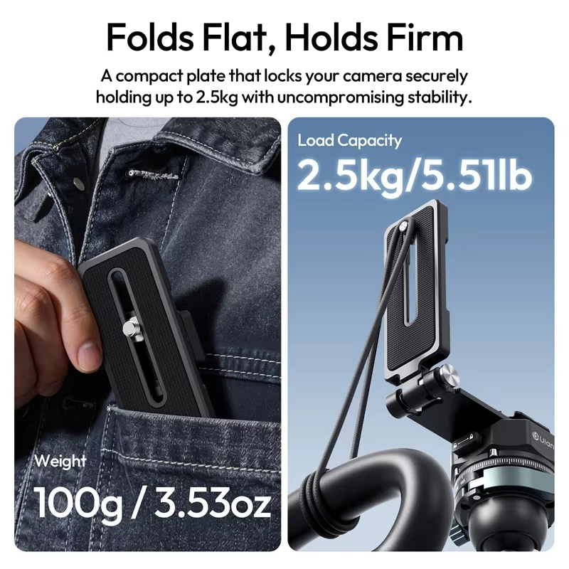 2026-06-19 TBQP Báo Giá Hà Nội - HCM - Ulanzi UKA11 Uka – Tấm đế chữ L gập gọn tháo nhanh cho máy ảnh C103 6 Ulanzi UKA11 Uka – Tấm đế chữ L gập gọn tháo nhanh cho máy ảnh C103 chính hãng, hình ảnh thực tế mua tại HL Studio Phụ Kiện Studio 6