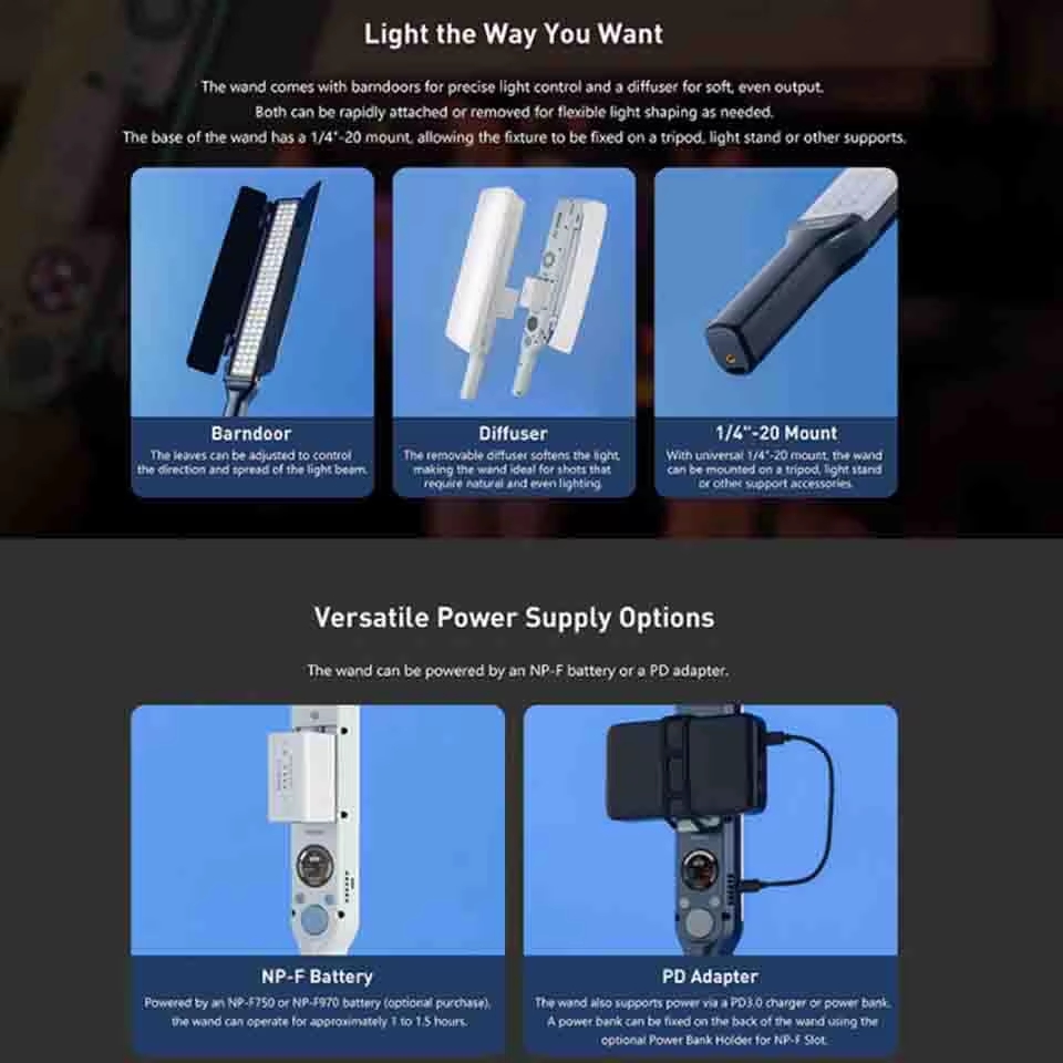 2026-10-04 TBQP Báo Giá Hà Nội - HCM - Đèn led cầm tay Nanlite Wand 30W RGBW 7 Đèn led cầm tay Nanlite Wand 30W RGBW chính hãng, hình ảnh thực tế mua tại HL Studio Đèn Led Quay Phim 7