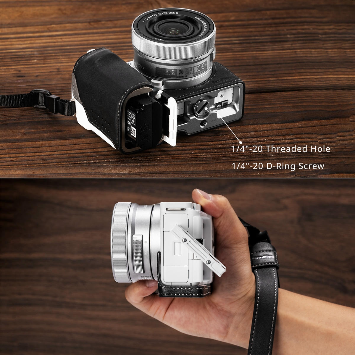 2026-10-04 TBQP Báo Giá Hà Nội - HCM - SmallRig 4777 – Bộ bao da cho máy ảnh Sony ZV-E10 II (Màu đen) 5 SmallRig 4777 – Bộ bao da cho máy ảnh Sony ZV-E10 II (Màu đen) chính hãng, hình ảnh thực tế mua tại HL Studio Phụ Kiện Studio 5