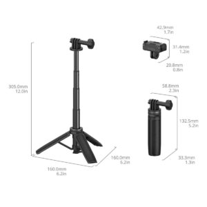 SmallRig 6149 – Tripod Selfie cho DJI Osmo Action 6 / Nano thao tác nhanh chính hãng, hình ảnh thực tế mua tại HL Studio Tripod SmallRig 2