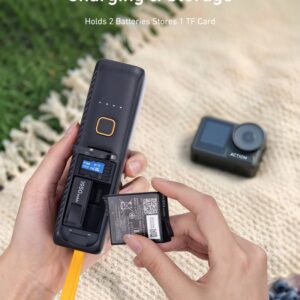 Telesin S0-BCG-43-TDJ – Pin sạc dự phòng cho Action 6/5 Pro/4/3/Osmo 360 và điện thoại chính hãng, hình ảnh thực tế mua tại HL Studio Pin sạc thẻ nhớ 18