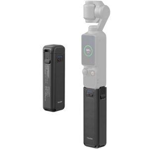 Telesin S0-BCG-46-TDJ – Tay cầm pin cho DJI Pocket 4/3 5000mAh chính hãng, hình ảnh thực tế mua tại HL Studio Phụ Kiện Studio