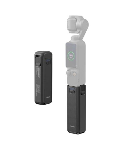 Telesin S0-BCG-46-TDJ – Tay cầm pin cho DJI Pocket 4/3 5000mAh chính hãng, hình ảnh thực tế mua tại HL Studio Phụ Kiện Studio