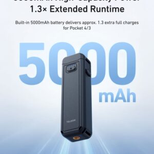 Telesin S0-BCG-46-TDJ – Tay cầm pin cho DJI Pocket 4/3 5000mAh chính hãng, hình ảnh thực tế mua tại HL Studio Phụ Kiện Studio 15