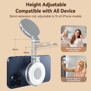 Telesin S5-BGD-06/ 07 – Đèn led Fill light Selfie Magsafe C03 chính hãng, hình ảnh thực tế mua tại HL Studio Đèn Led Quay Phim 2