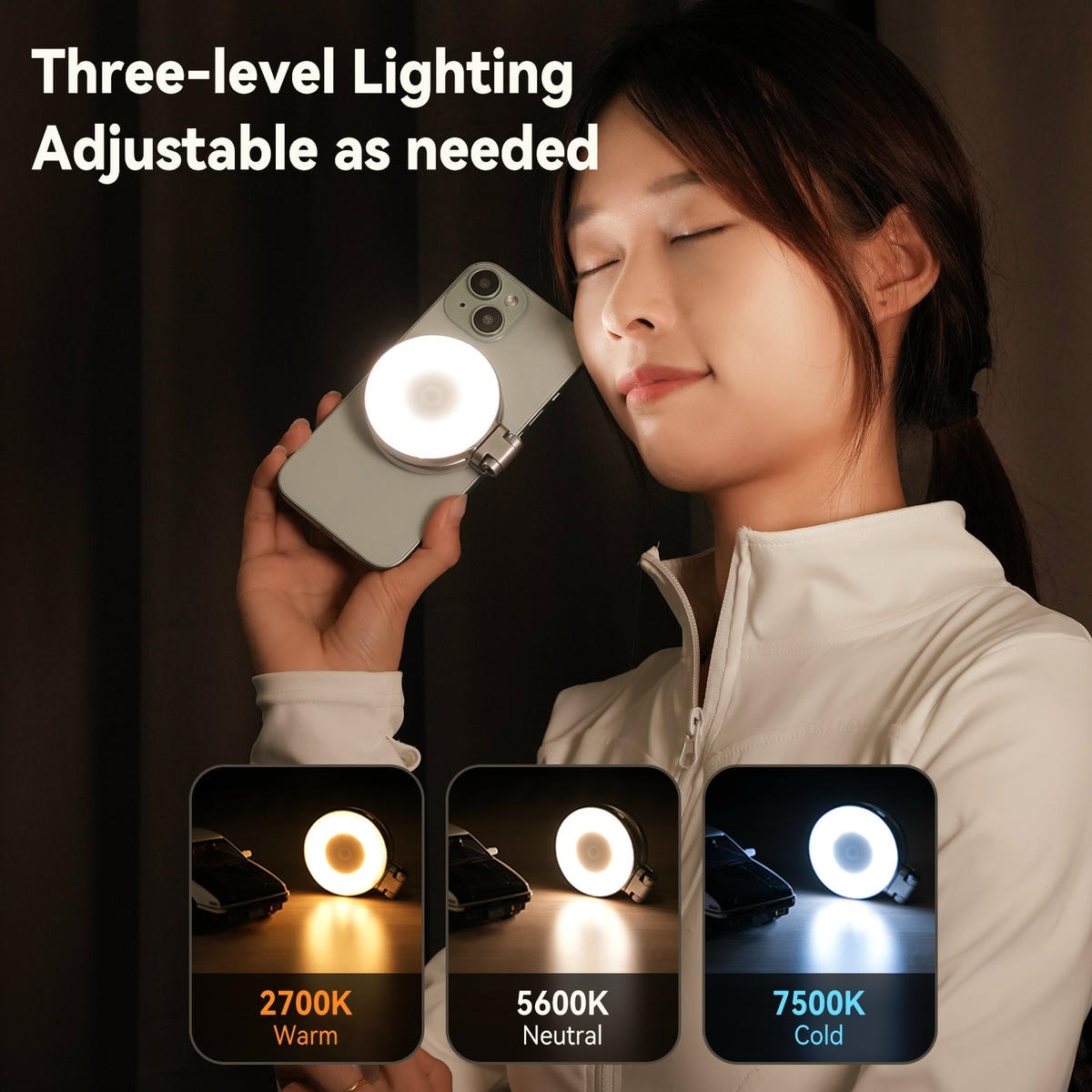 2026-10-04 TBQP Báo Giá Hà Nội - HCM - Telesin S5-BGD-06/ 07 – Đèn led Fill light Selfie Magsafe C03 8 Telesin S5-BGD-06/ 07 – Đèn led Fill light Selfie Magsafe C03 chính hãng, hình ảnh thực tế mua tại HL Studio Đèn Led Quay Phim 8