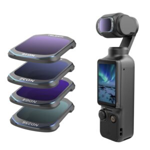 Telesin S5-FLT-38-TDJ – Bộ lọc ND16+ND32+ND64+ND256 cho DJI Pocket 4/3 chính hãng, hình ảnh thực tế mua tại HL Studio Phụ Kiện Studio 2