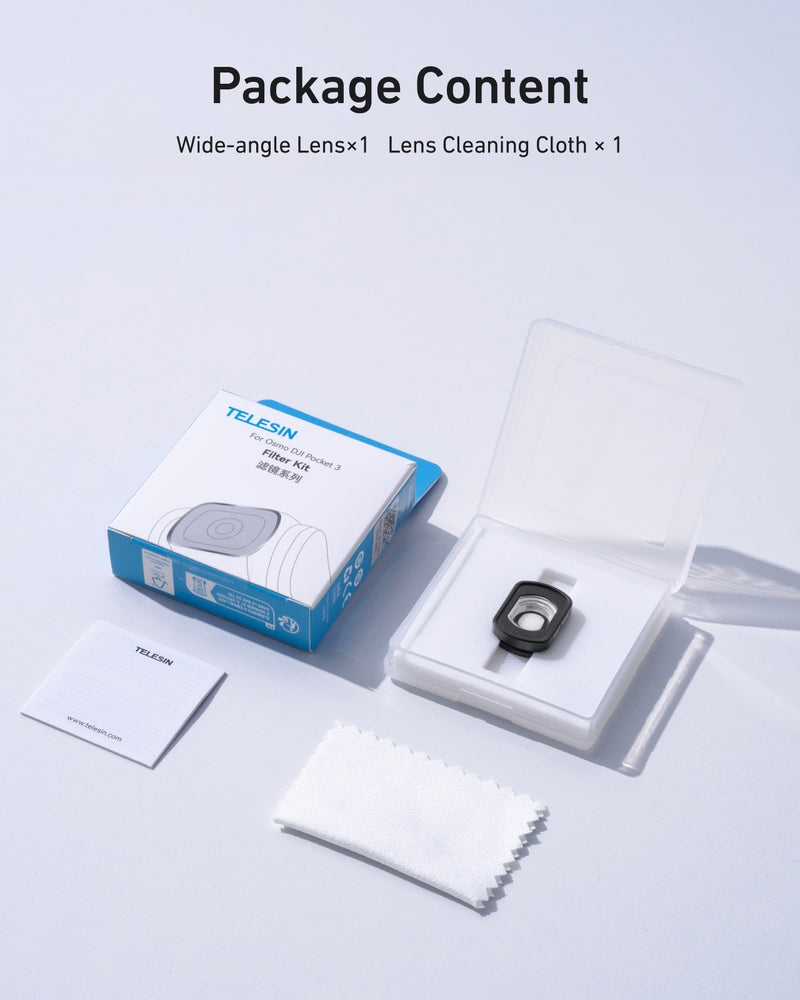 2026-10-04 TBQP Báo Giá Hà Nội - HCM - Telesin S5-FLT-48-TDJ – Ống kính góc rộng 112° cho DJI Pocket 4/ 3 9 Telesin S5-FLT-48-TDJ – Ống kính góc rộng 112° cho DJI Pocket 4/ 3 chính hãng, hình ảnh thực tế mua tại HL Studio Phụ Kiện Studio 9
