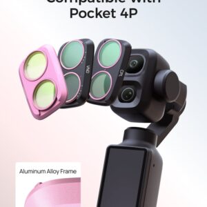 Telesin S5-FLT-86-TDJ – Bộ lọc (CPL+VND8-32+Cool rose) cho DJI Pocket 4 Pro chính hãng, hình ảnh thực tế mua tại HL Studio Phụ Kiện Studio 2