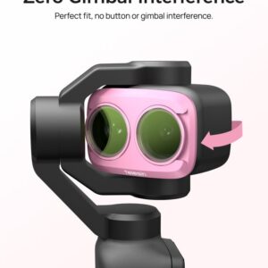 Telesin S5-FLT-90-TDJ – Bộ lọc (Cool Rose) cho DJI Pocket 4 Pro chính hãng, hình ảnh thực tế mua tại HL Studio Phụ Kiện Studio 18
