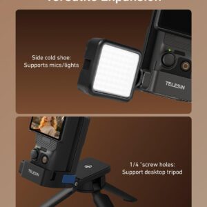 Telesin S6-CFR-04-TDJ – Giá đỡ từ tính cho DJI Pocket 4/3 chính hãng, hình ảnh thực tế mua tại HL Studio Phụ Kiện Studio 25