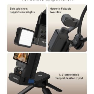 Telesin S6-CFR-04-TDJ – Giá đỡ từ tính cho DJI Pocket 4/3 chính hãng, hình ảnh thực tế mua tại HL Studio Phụ Kiện Studio 28
