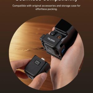Telesin S6-CFR-04-TDJ – Giá đỡ từ tính cho DJI Pocket 4/3 chính hãng, hình ảnh thực tế mua tại HL Studio Phụ Kiện Studio 29