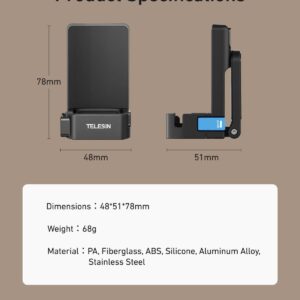 Telesin S6-CFR-04-TDJ – Giá đỡ từ tính cho DJI Pocket 4/3 chính hãng, hình ảnh thực tế mua tại HL Studio Phụ Kiện Studio 31