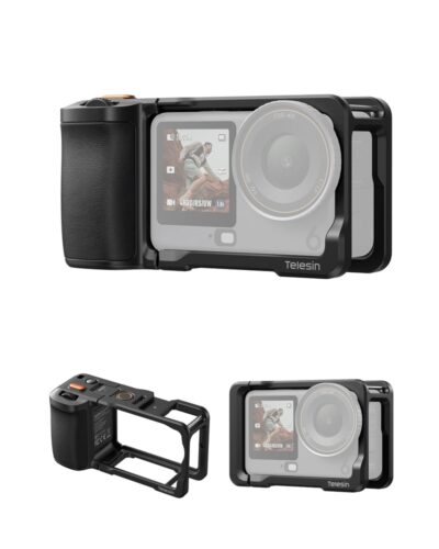 Telesin S6-FMS-39-TDJ – Bộ khung kèm tay cầm chụp ảnh đường phố từ xa cho DJI Action 6 chính hãng, hình ảnh thực tế mua tại HL Studio Khung bảo vệ máy ảnh ( Camera Cage chính hãng )