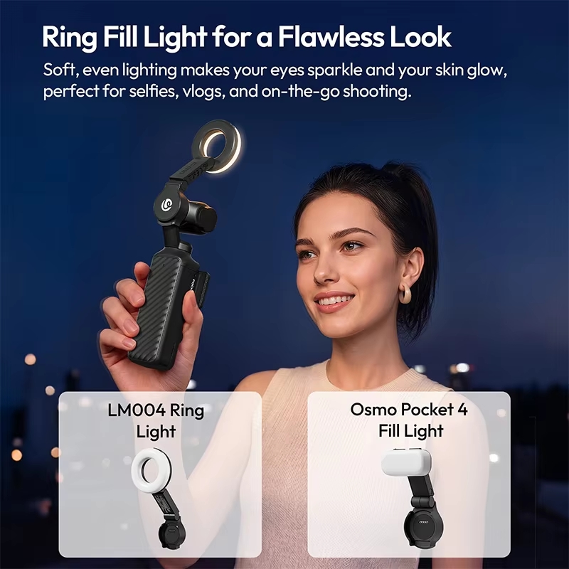 2026-10-04 TBQP Báo Giá Hà Nội - HCM - Ulanzi LM004 – Đèn led Ring Light cho DJI Pocket 4 L323 5 Ulanzi LM004 – Đèn led Ring Light cho DJI Pocket 4 L323 chính hãng, hình ảnh thực tế mua tại HL Studio Đèn Led Ring 5